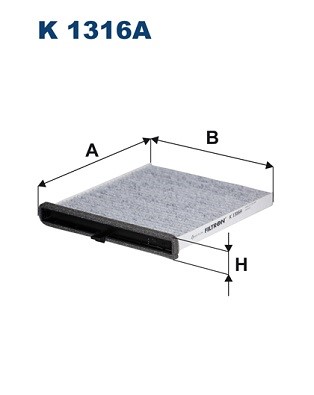 Kupefilter Filtron K 1316A FILTRON