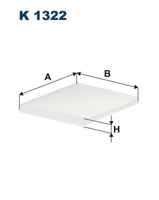 Kupefilter Filtron K 1322 FILTRON