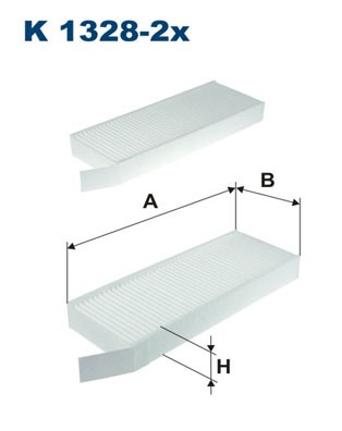 Kupefilter Filtron K 1328-2x FILTRON