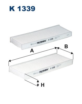 Kupefilter Filtron K 1339-2x FILTRON