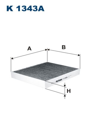 Kupefilter Filtron K 1343A FILTRON