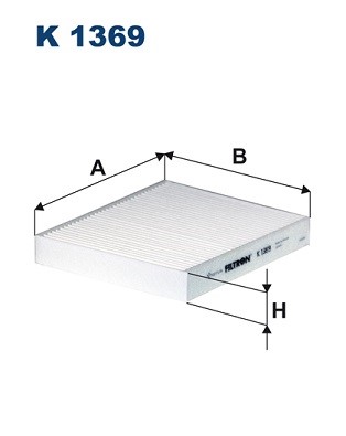 Kupefilter Filtron K 1369 FILTRON