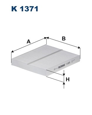 Kupefilter Filtron K 1371 FILTRON