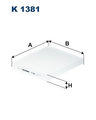 Kupefilter Filtron K 1381 FILTRON
