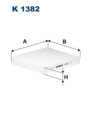 Kupefilter Filtron K 1382 FILTRON