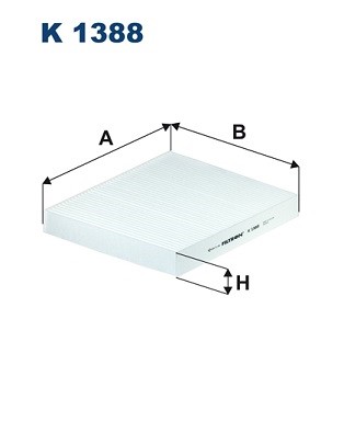 Kupefilter Filtron K 1388 FILTRON