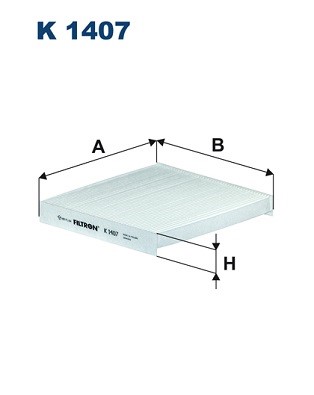 Kupefilter Filtron K 1407 FILTRON