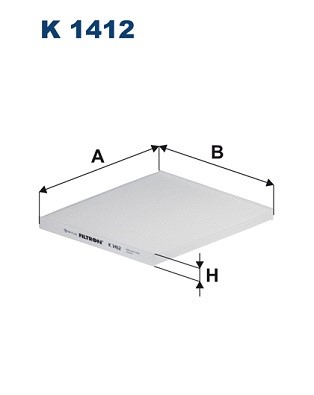 Kupefilter Filtron K 1412 FILTRON