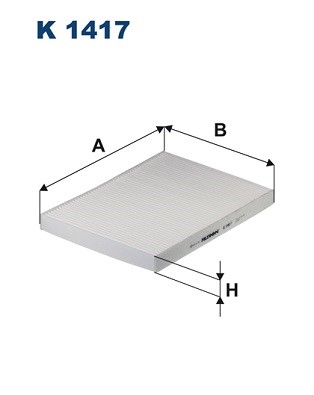 Kupefilter Filtron K 1417 FILTRON