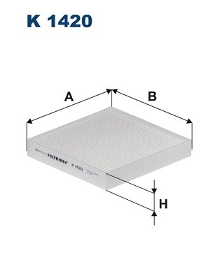 Kupefilter Filtron K 1420 FILTRON
