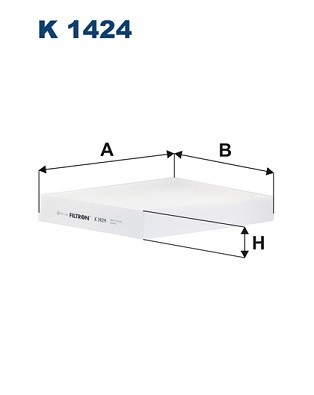 Kupefilter Filtron K 1424 FILTRON