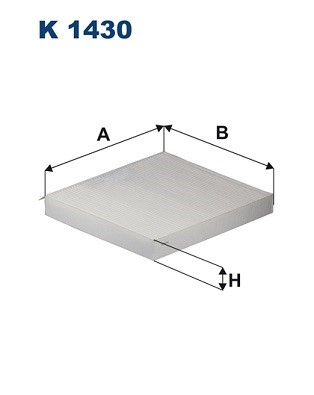 Kupefilter Filtron K 1430 FILTRON