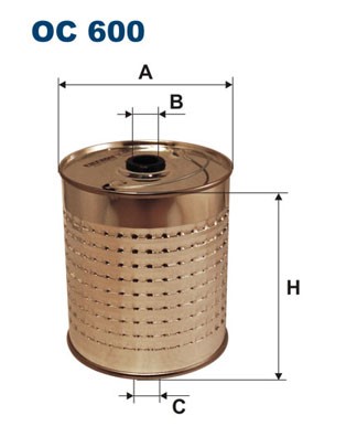Oljefilter Filtron OC 600 FILTRON