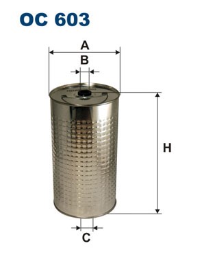 Oljefilter Filtron OC 603 FILTRON