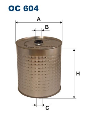 Oljefilter Filtron OC 604 FILTRON