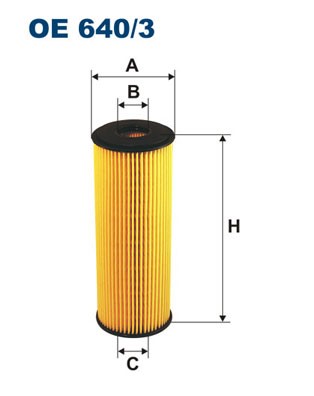Oljefilter Filtron OE 640/3 FILTRON