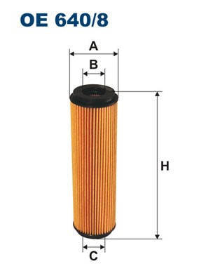 Oljefilter Filtron OE 640/8 FILTRON