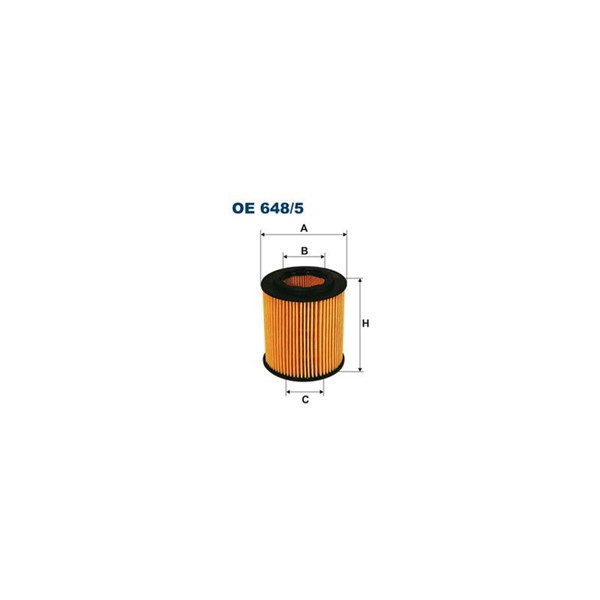 Oljefilter Filtron OE 648/5 FILTRON