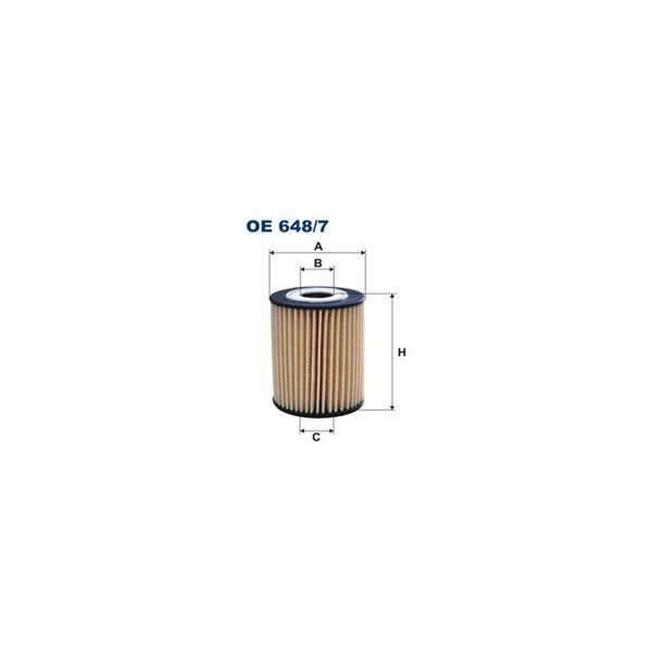 Oljefilter Filtron OE 648/7 FILTRON