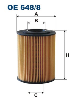 Oljefilter Filtron OE 648/8 FILTRON