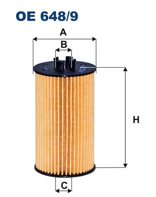 Oljefilter Filtron OE 648/9 FILTRON