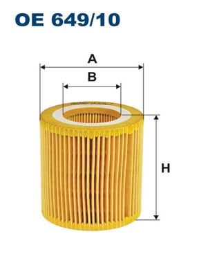 Oljefilter Filtron OE 649/10 FILTRON