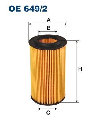Oljefilter Filtron OE 649/2 FILTRON