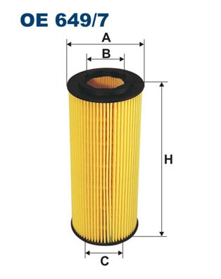 Oljefilter Filtron OE 649/7 FILTRON