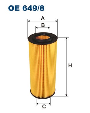 Oljefilter Filtron OE 649/8 FILTRON Oljefilter Filtron OE 649/8 FILTRON
