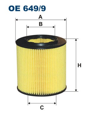 Oljefilter Filtron OE 649/9 FILTRON Oljefilter Filtron OE 649/9 FILTRON