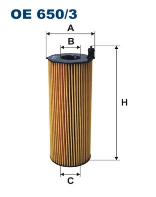 Oljefilter Filtron OE 650/3 FILTRON