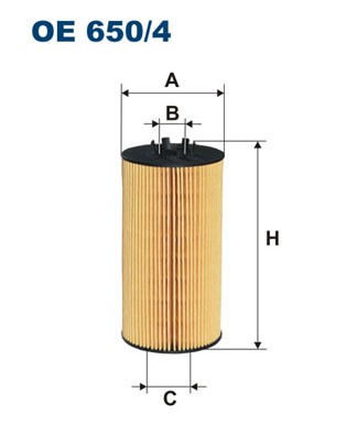 Oljefilter Filtron OE 650/4 FILTRON