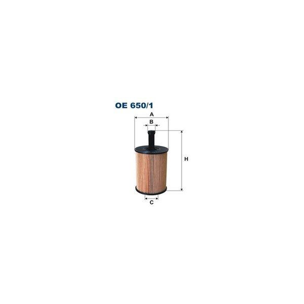Oljefilter Filtron OE 650 FILTRON