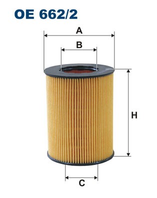 Oljefilter Filtron OE 662/2 FILTRON