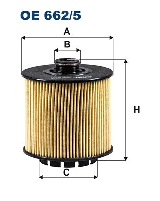 Oljefilter Filtron OE 662/5 FILTRON