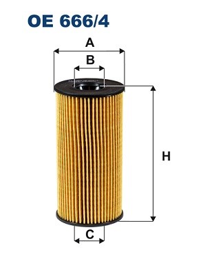 Oljefilter Filtron OE 666/4 FILTRON