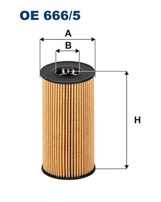 Oljefilter Filtron OE 666/5 FILTRON