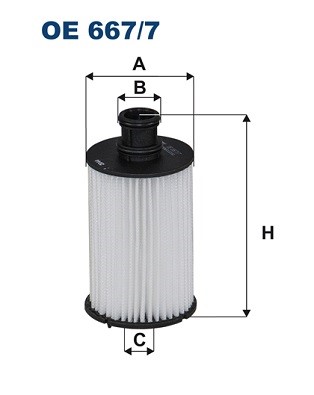 Oljefilter Filtron OE 667/7 FILTRON