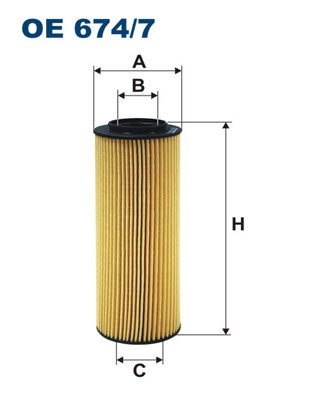 Oljefilter Filtron OE 674/7 FILTRON