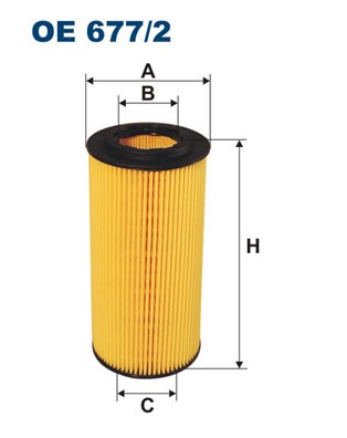 Oljefilter Filtron OE 677/2 FILTRON