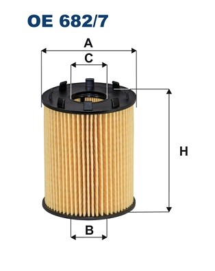 Oljefilter Filtron OE 682/7 FILTRON