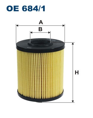 Oljefilter Filtron OE 684/1 FILTRON
