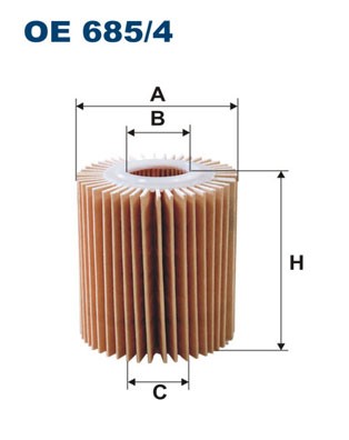 Oljefilter Filtron OE 685/4 FILTRON