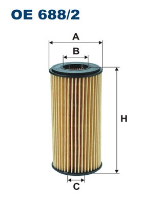 Oljefilter Filtron OE 688/2 FILTRON