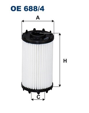 Oljefilter Filtron OE 688/4 FILTRON