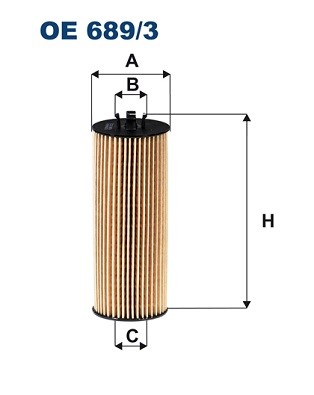 Oljefilter Filtron OE 689/3 FILTRON