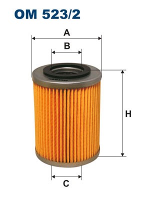 Oljefilter Filtron OM 523/2 FILTRON
