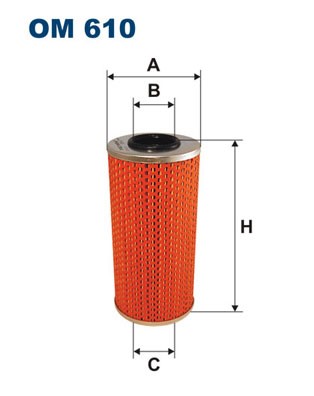 Oljefilter Filtron OM 610 FILTRON