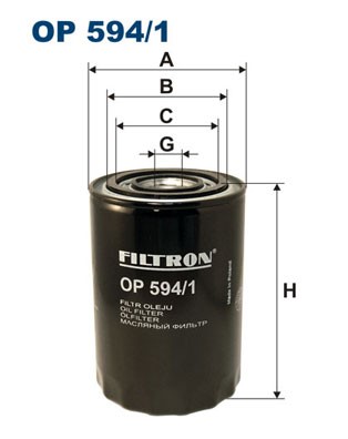 Oljefilter Filtron OP 594 FILTRON