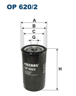 Oljefilter Filtron OP 620 FILTRON